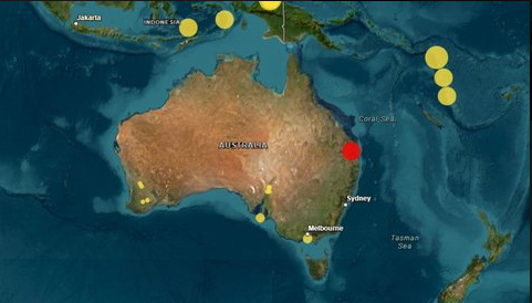 Queensland Earthquack