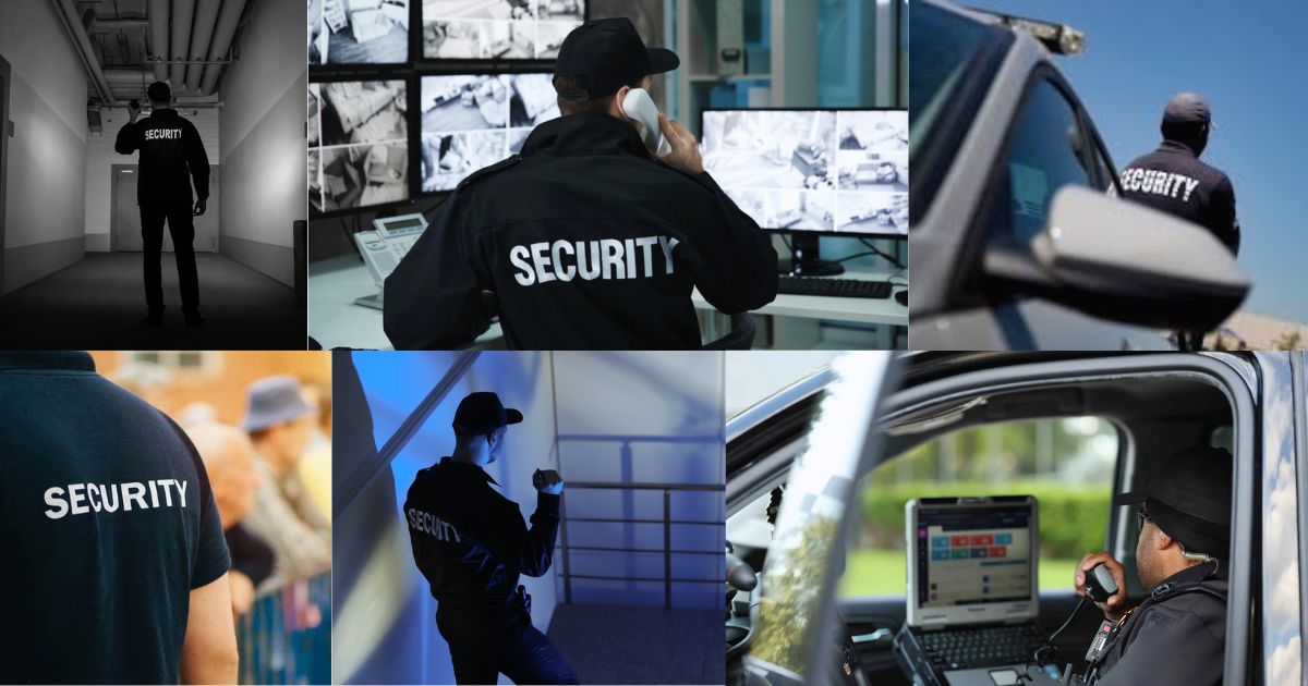 Australian security companies on-site patrol, monitoring center, access control, staff training, integrating technology ensuring public safety.