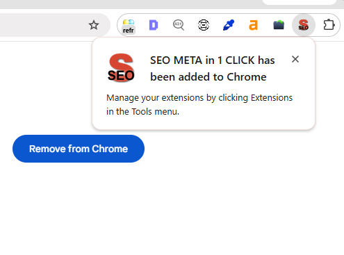 SEO Minion broken links report